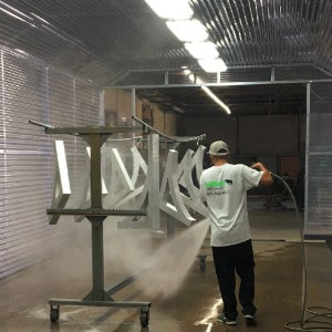 Bullmack - Braces Prepped for Powder Coating